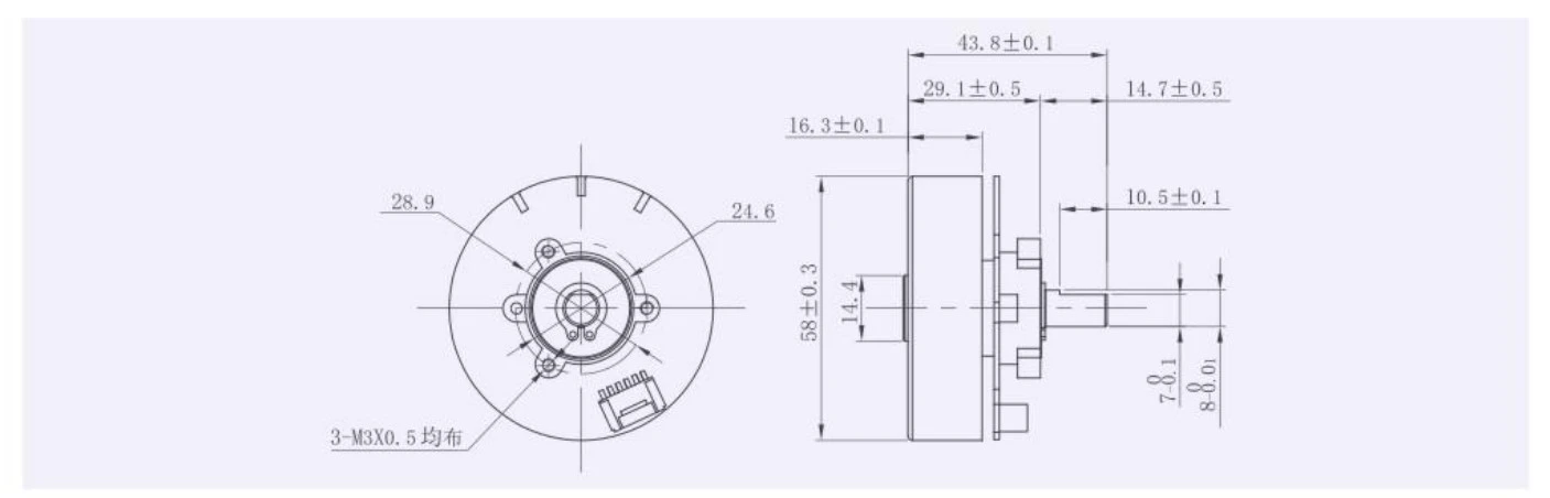 5816 motor outline